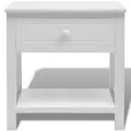 Table de chevet Bois Blanc
