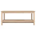 Table basse 110x55x45 cm Bois massif de pin