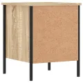 Table de chevet chêne sonoma 40x42x50 cm bois d'ingénierie