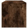 Table basse Chêne fumé 100x40x40 cm Bois d'ingénierie