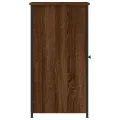 Tables de chevet 2pcs chêne marron 32x42x80cm bois d'ingénierie