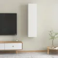 Meubles TV 2 pcs Blanc 30,5x30x60 cm Aggloméré
