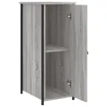 Tables de chevet 2 pcs sonoma gris 32x42x80cm bois d'ingénierie