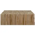 Table basse Teck véritable 90x50x30 cm