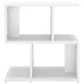 Table de chevet Blanc 50x30x51,5 cm Aggloméré