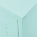 Meuble TV Vert menthe 105x35x50 cm Acier