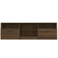Meuble TV Chêne marron 150x33,5x45 cm Bois d'ingénierie