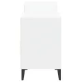 Meuble TV Blanc 160x35x55 cm Bois d'ingénierie