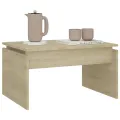 Table basse Chêne sonoma 68x50x38 cm Aggloméré