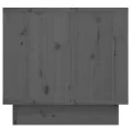 Tables de chevet 2 pcs Gris 35x34x32 cm Bois de pin solide
