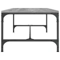 Table basse Sonoma gris 100x50x35 cm Bois d'ingénierie