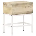Table de chevet 40x30x50 cm Bois de manguier massif
