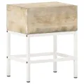 Table de chevet 40x30x50 cm Bois de manguier massif