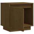 Tables de chevet 2pcs Marron miel 40x30x40cm Bois de pin solide