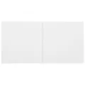 Ensemble de meubles TV 5 pcs Blanc Bois d'ingénierie