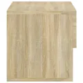 Tables de chevet murales 2 pcs Chêne sonoma
