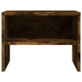 Tables de chevet 2 pcs Chêne fumé 40x30x30 cm Bois d'ingénierie