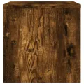 Tables de chevet 2 pcs Chêne fumé 40x30x30 cm Bois d'ingénierie