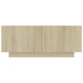 Table de chevet Chêne sonoma 100x35x40 cm Aggloméré