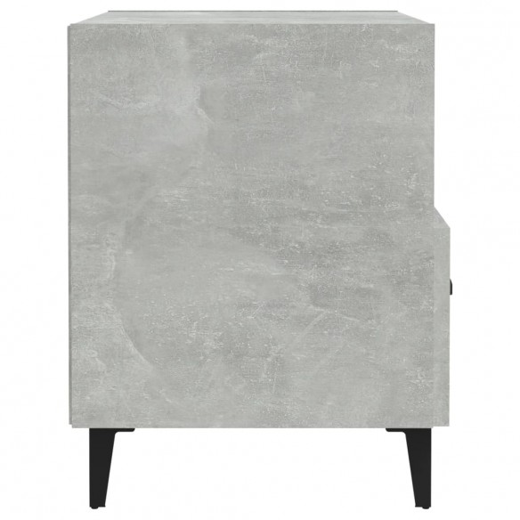 Table de chevet Gris béton Bois d'ingénierie