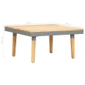 Table basse de jardin 60x60x31,5 cm Bois solide d'acacia