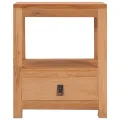 Table de chevet 40x30x50 cm bois de teck massif