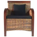 Fauteuil Rotin tissé à la main