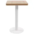 Table de bistro Marron clair 50x50 cm MDF