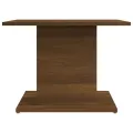 Table basse Chêne marron 55,5x55,5x40 cm Aggloméré