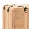 Table de chevet Bois de sapin massif  50 x 35 x 57 cm