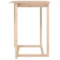 Table de bar 80x80x110 cm Bois massif de pin