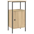 Table de chevet chêne sonoma 41x31x80 cm bois d'ingénierie