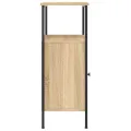 Table de chevet chêne sonoma 41x31x80 cm bois d'ingénierie