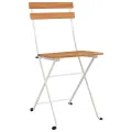 Chaises de bistrot pliantes 6 pcs Bois d'acacia solide et acier