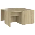 Tables basses 4 pcs Chêne Sonoma 33x33x33 cm Aggloméré