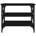 Table d'appoint Noir 55x38x45 cm Bois d'ingénierie
