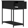 Tables de chevet 2 pcs noir 30x60x60 cm bois d’ingénierie