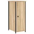 Table de chevet chêne sonoma 32x42x80 cm bois d'ingénierie
