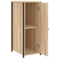 Table de chevet chêne sonoma 32x42x80 cm bois d'ingénierie