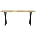 Table de salle à manger 180x90x76 cm Bois de manguier massif