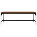Table basse Chêne marron 100x50x35 cm Bois d'ingénierie