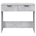 Table console Gris béton 90x36x75 cm Bois d'ingénierie