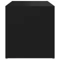 Table d'appoint Noir 59x36x38 cm Aggloméré