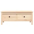 Table basse 100x50x40 cm Bois massif de pin