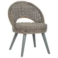 Chaise-canapé Kubu Rotin Gris