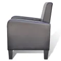 Fauteuil Noir Similicuir