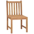 Chaises de jardin 2 pcs Bois de teck solide