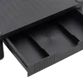 Support de moniteur Noir 43x30,5x13 cm