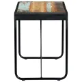 Table de salle à manger 118x60x76cm Bois de récupération massif