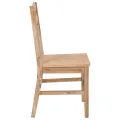 Chaises à manger lot de 6 bois d'acacia massif